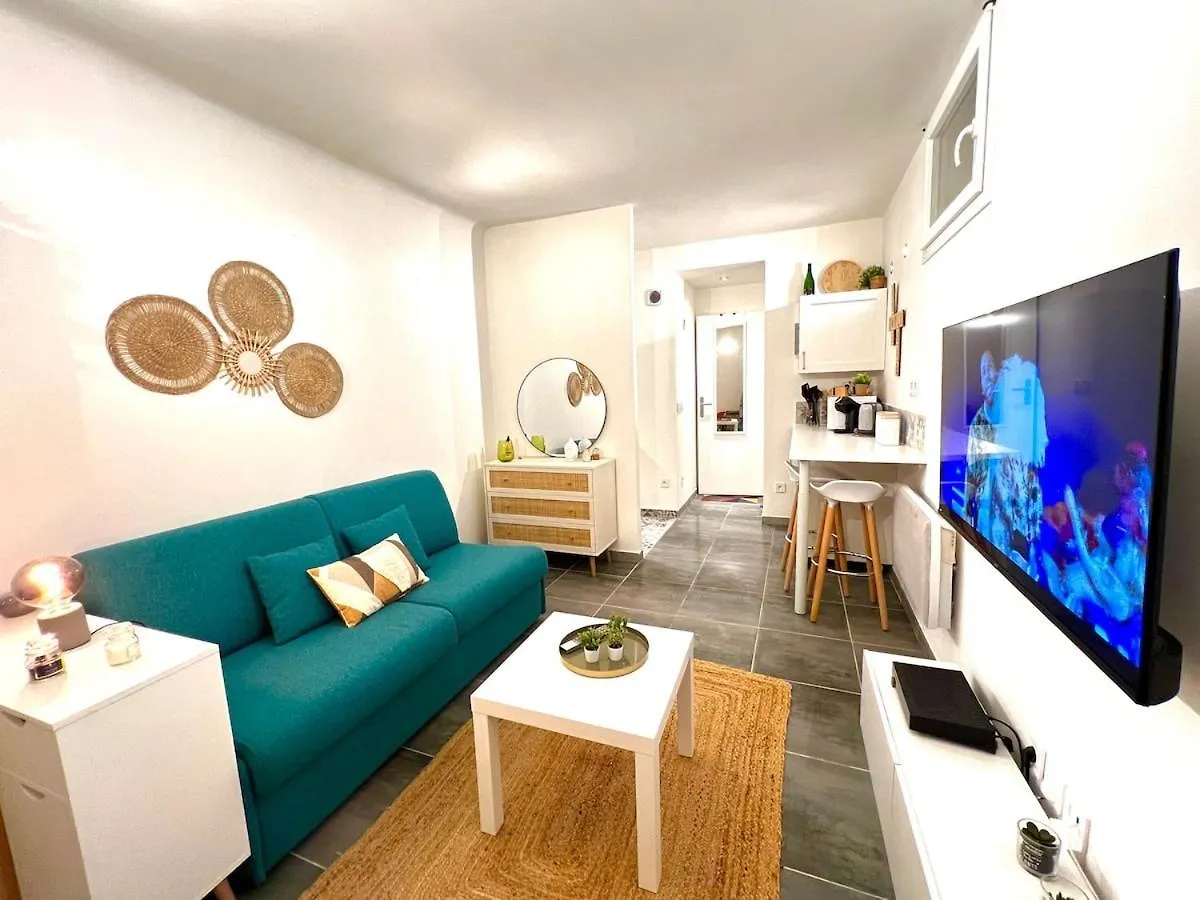 Apartment Studio - Le Petit Baquis - City Center Nice France